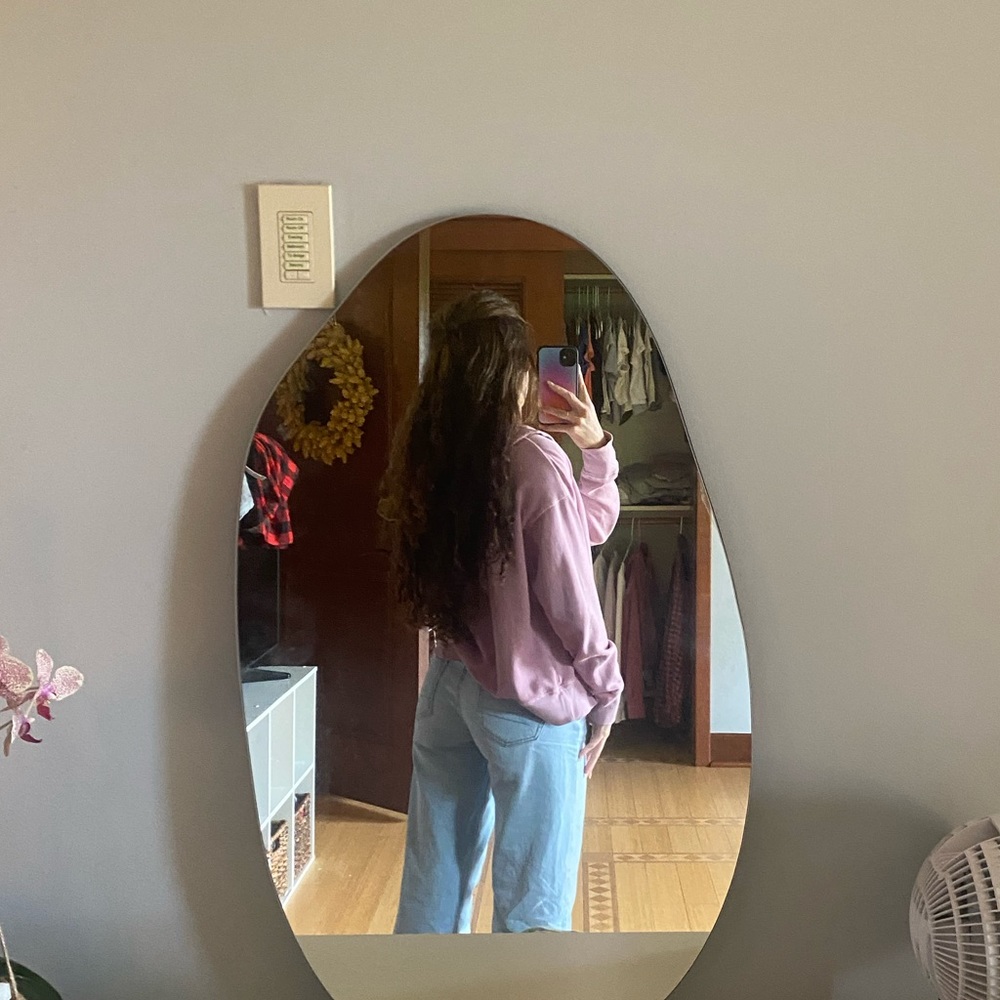 Pink hoodie